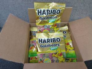 lot 441 image: 12- 4.5 oz Haribo Goldbears Sour...