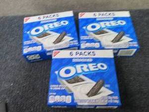 lot 467 image: 3- 6pks Oreo Handi-Snacks...
