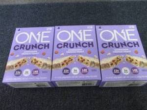 lot 481 image: 3- 4pks One Crunch Cinnamon French ...