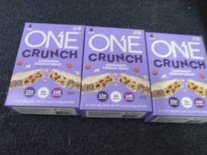 lot 483 image: 3- 4pks One Crunch Cinnamon French ...