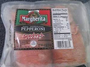 lot 492 image: 32 oz FROZEN Margherita Sliced Pepp...