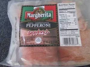 lot 493 image: 32 oz FROZEN Margherita Sliced Pepp...