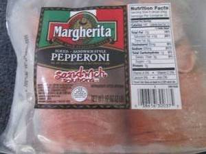 lot 495 image: 32 oz FROZEN Margherita Sliced Pepp...