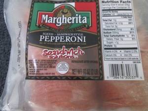 lot 498 image: 32 oz FROZEN Margherita Sliced Pepp...
