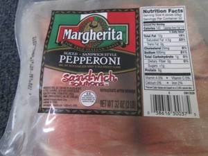 lot 501 image: 32 oz FROZEN Margherita Sliced Pepp...