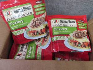 lot 545 image: Case of 6-9.6 oz FROZEN Jimmy Dean...