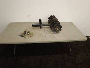 lot 62 image: Heavy Duty 3-Point Hitch Disc Harrow for Tractors