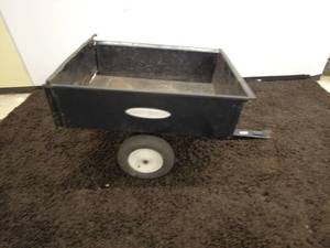 lot 68 image: Craftsman Steel Utility Dump Cart with Pneumatic Tires