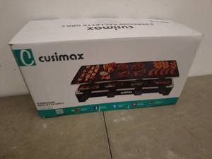 lot 70 image: Cusimax 8-Persons Raclette Grill CMRG-300 new in box