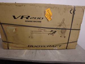 lot 76 image: BodyCraft VR200 Rowing Machine New in Box