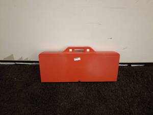 lot 114 image: Portable Folding Picnic Table with Carrying Case