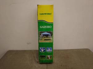 lot 117 image: Yardworks Gazebo 10.5ft x 10.5ft - Easy Assembly