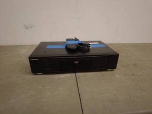 lot 128 image: Panasonic DVDVideo CDCD Player with Remote and Power Cord, Model DVD-A120
