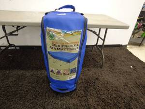 lot 177 image: Queen Size Collapsible Bed Frame & Air Mattress