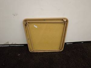 lot 188 image: Vintage Square Folding Card Table
