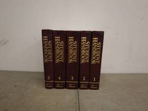 lot 221 image: Set of 5 Southwestern Student Handbooks