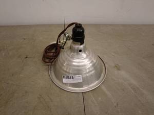 lot 248 image: Industrial Aluminum Reflector Clamp Light