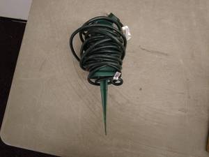 lot 261 image: Outdoor Stake Power Extension Cord with 4 Outlets