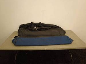 lot 290 image: Lot of 2 Duffel Golf Travel bags