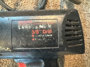 Sears Craftsman 38 Electric Drill