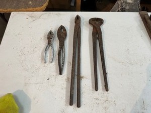Two Pliers and Two End Nippers