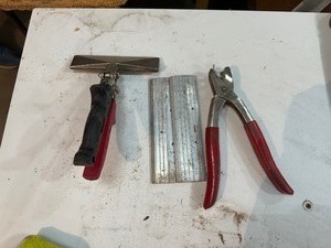 Hand Break, Brake Blades, Aluminum Hole Puncher