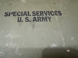 Vintage Military (Army) Attache Case