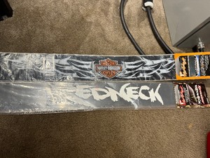 Roughneck and Harley Davidson Window Decals