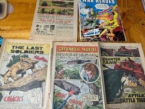 Vintage War Comics
