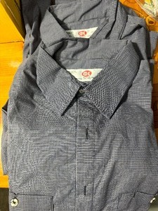 Two GK Long Sleeve Work Shirts 2 XL