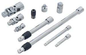 lot 24 image: New Craftsman V-Series Multi-Drive Accessory Set, 10 Piece Model # CMMT17799V 06192410