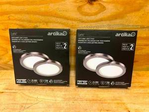 lot 35 image: ARTIKA Lot of 2 Packs of- Lumo LED Closet Light (2 lights per pack)