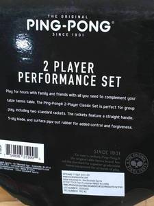 lot 40 image: Lot of 2 - Ping-Pong Brand 2 Player Performance Sets