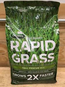 lot 26 image: Scotts Turf Builder Rapid Grass Tall Fescue Mix 5.6 lbs Bag