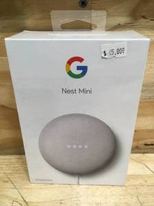 lot 66 image: Google Nest Mini (2nd Generation) with Google Assistant