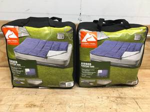 lot 71 image: Lot of 2 - Ozark Trail Queen Size Airbed Sleeping Bag (Does not include air bed)