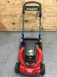 lot 74 image: Used Toro 60V Max 22 in. Lawn Mower Model # 21466 (Tool Only) (Does not cut grass)