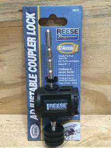 lot 79 image: Reese Tow Power Adjustable Coupler Lock Model # 70573