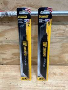 lot 98 image: DEWALT Lot of 2 Packs of- 8 in. Premium Metal Cutting Blades (5 per Pack)