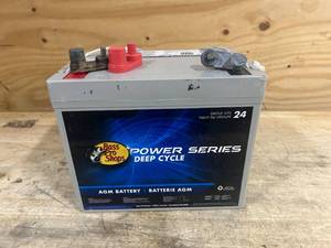 lot 137 image: BASS PRO SHOPS Power Series Deep Cycle AGM Battery
