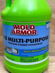 lot 168 image: Lot of 2 - MOLD ARMOR  E-Z Multi-Purpose Pressure Washer Concentrate 1 Gallon Jugs