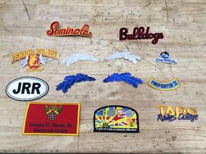 lot 173 image: Lot of various patches