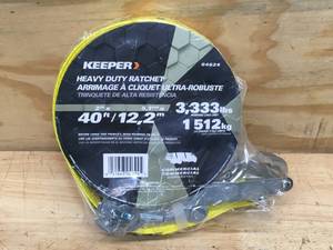 lot 176 image: Keeper Heavy Duty Ratchet 40 ft x 2 in