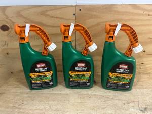 lot 183 image: ORTHO Lot of 3- WeedClear 32-fl oz Hose End Sprayer Concentrated Lawn Weed Killer