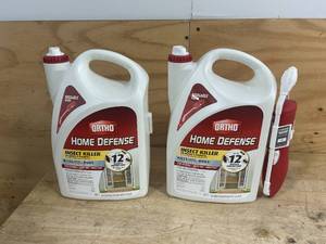 lot 185 image: ORTHO Lot of 2-  1.33-Gallon Home Defense for Indoor and Perimeter2 Insect Killer Ready to Use