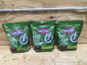 lot 180 image: Lot of 3 - Kingsford Flavor Boosters with Basil, Sage and Thyme for charcoal