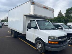 2012 Chevrolet Express 3500 DRW Cutaway Box Truck