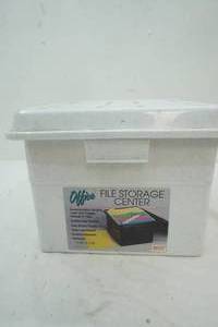 lot 33 image: New File Storage (crack in right corner)
