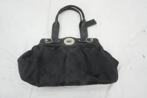 lot 115 image: Coach Black Handbag