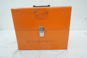 lot 200 image: Orange Tool Box including all the hardware